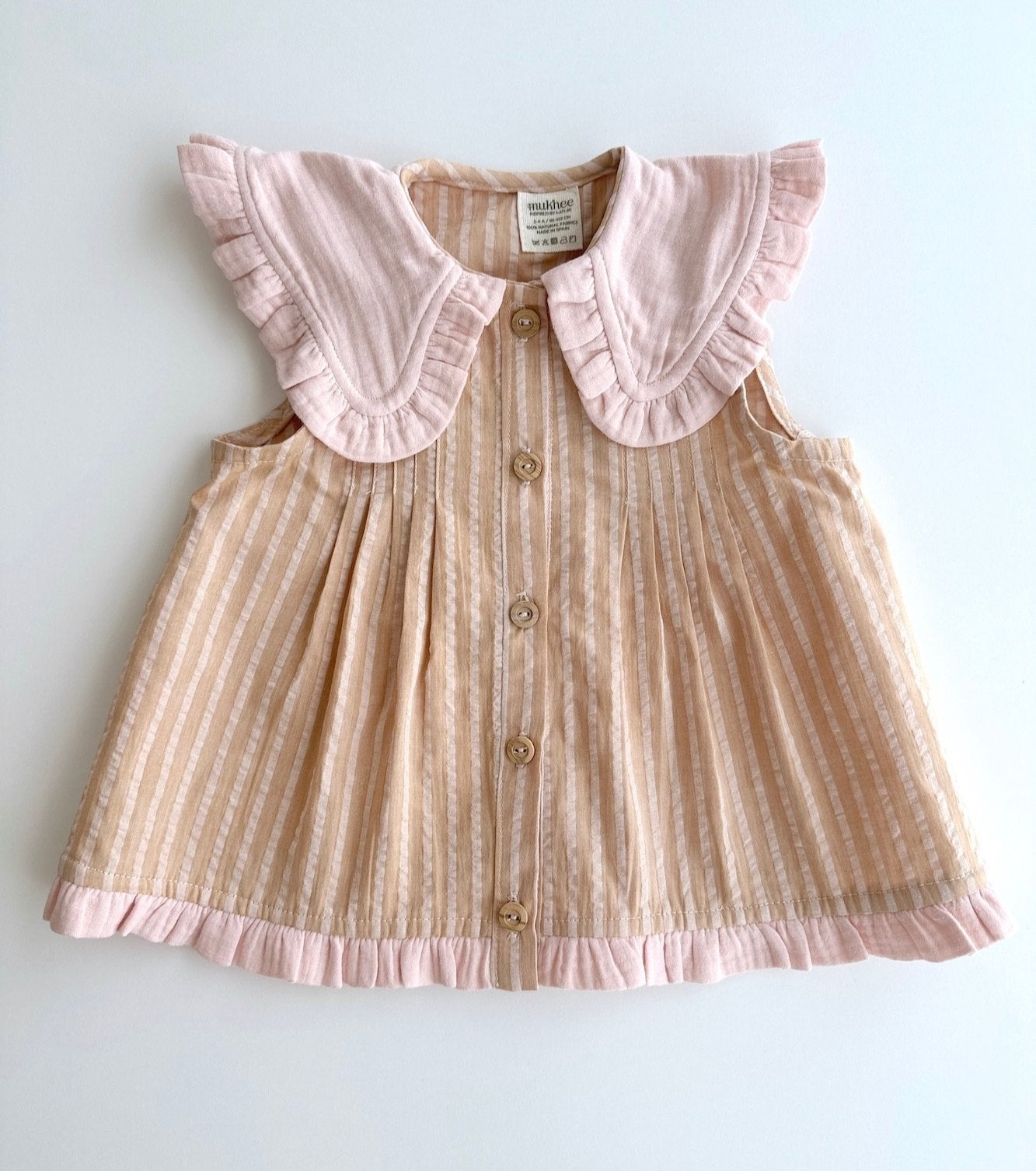 Blusa jaretas | Mahón | Melocotón