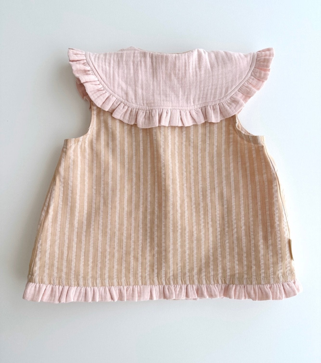 Blusa jaretas | Mahón | Melocotón