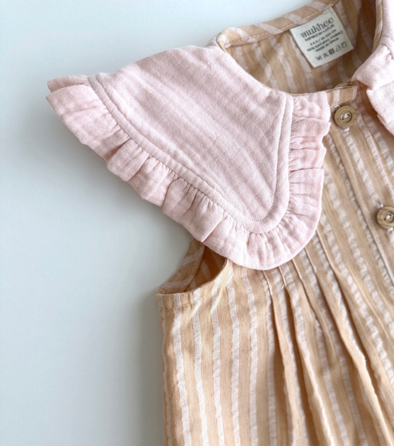Blusa jaretas | Mahón | Melocotón