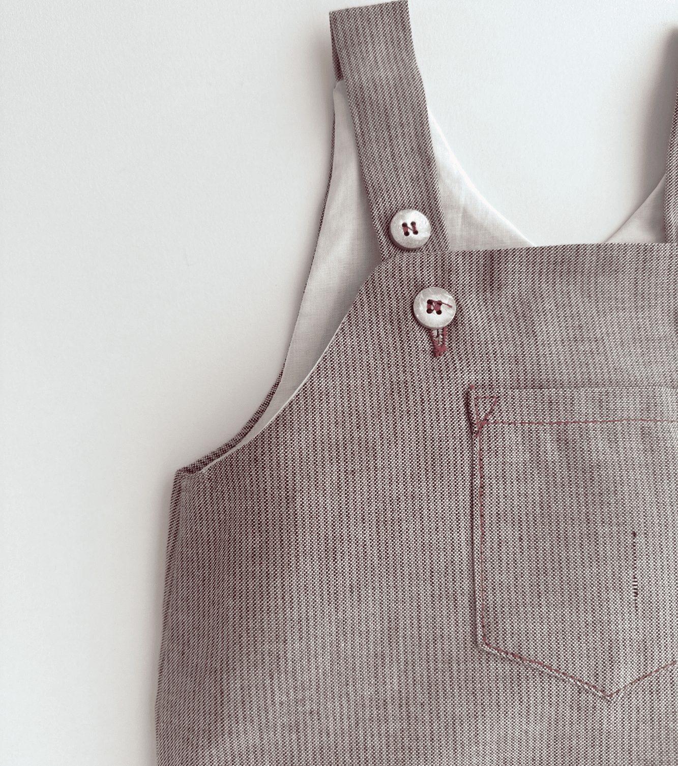 Ranita tirantes | Savia | Rayas Burdeos