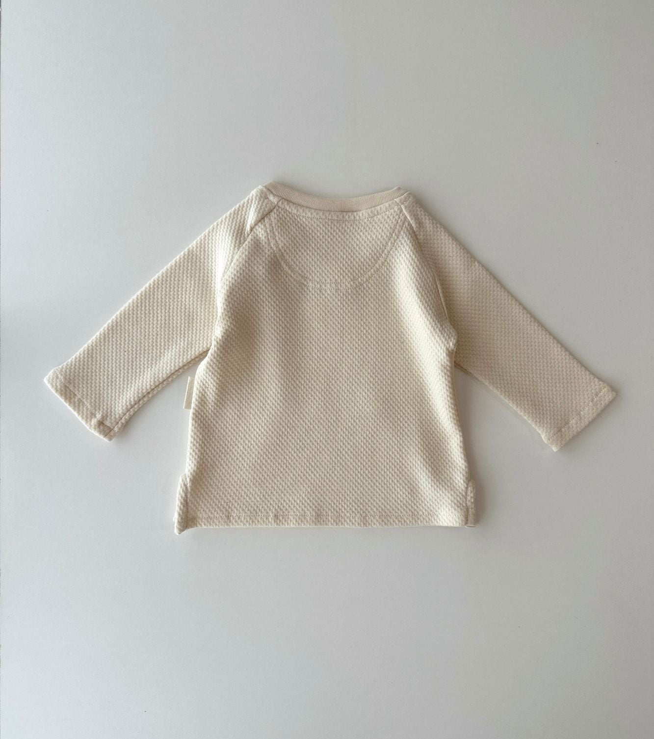 Camiseta en interlock 3D de algodón orgánico | Nimo | Ecru