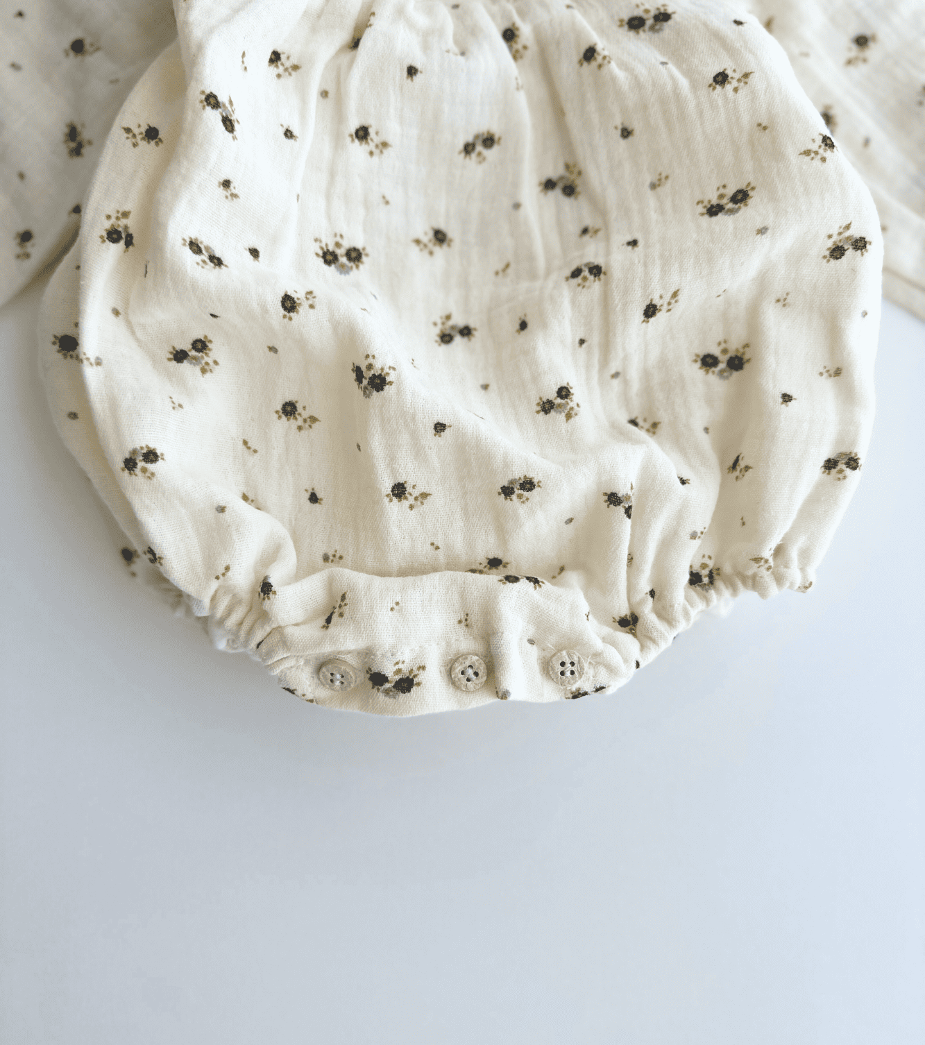 Ranita jaretas cuello bebé | Bruma | Mini flor ceniza