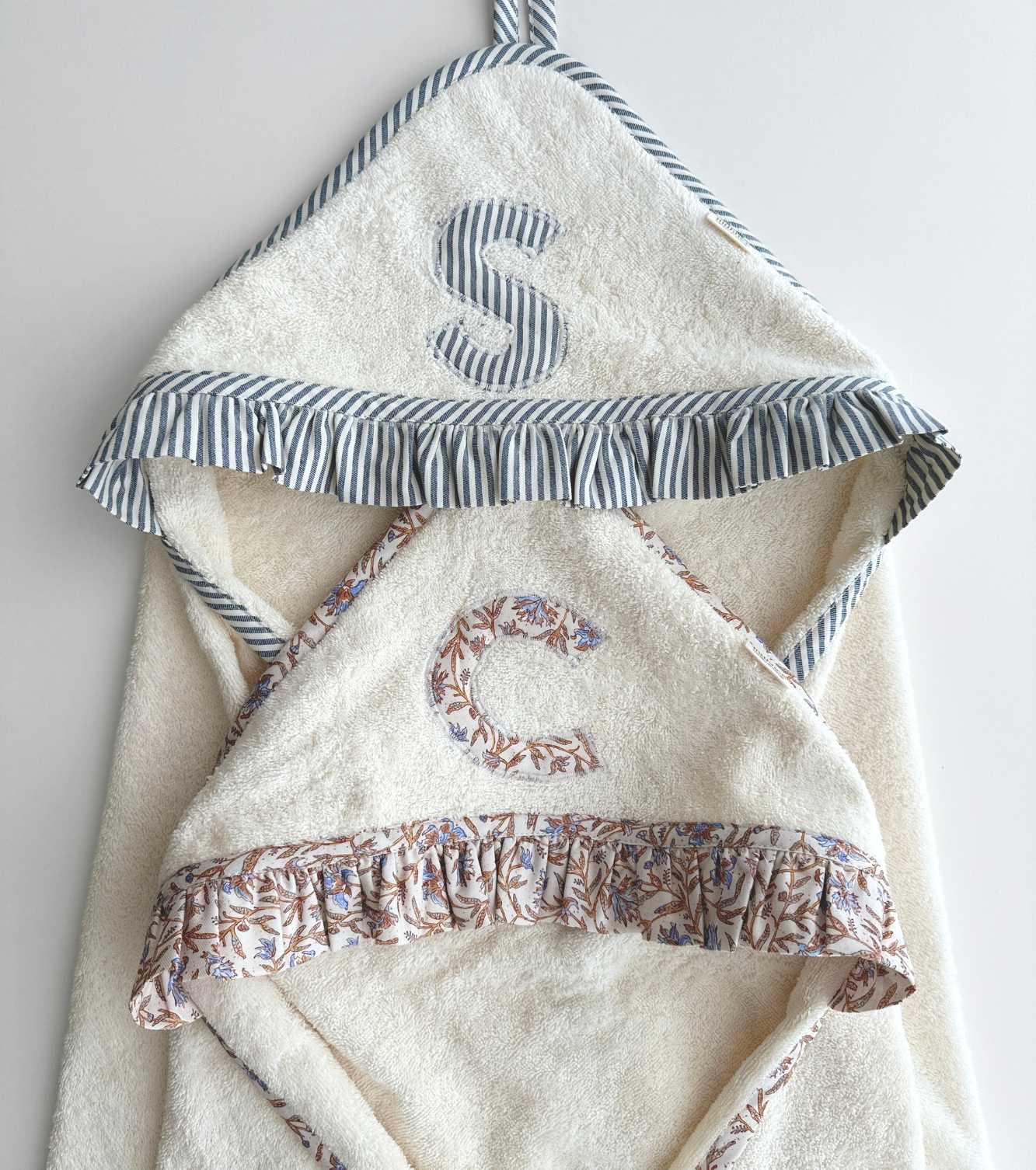 Toalla Capa Personalizada | Balmaseda | Rayas