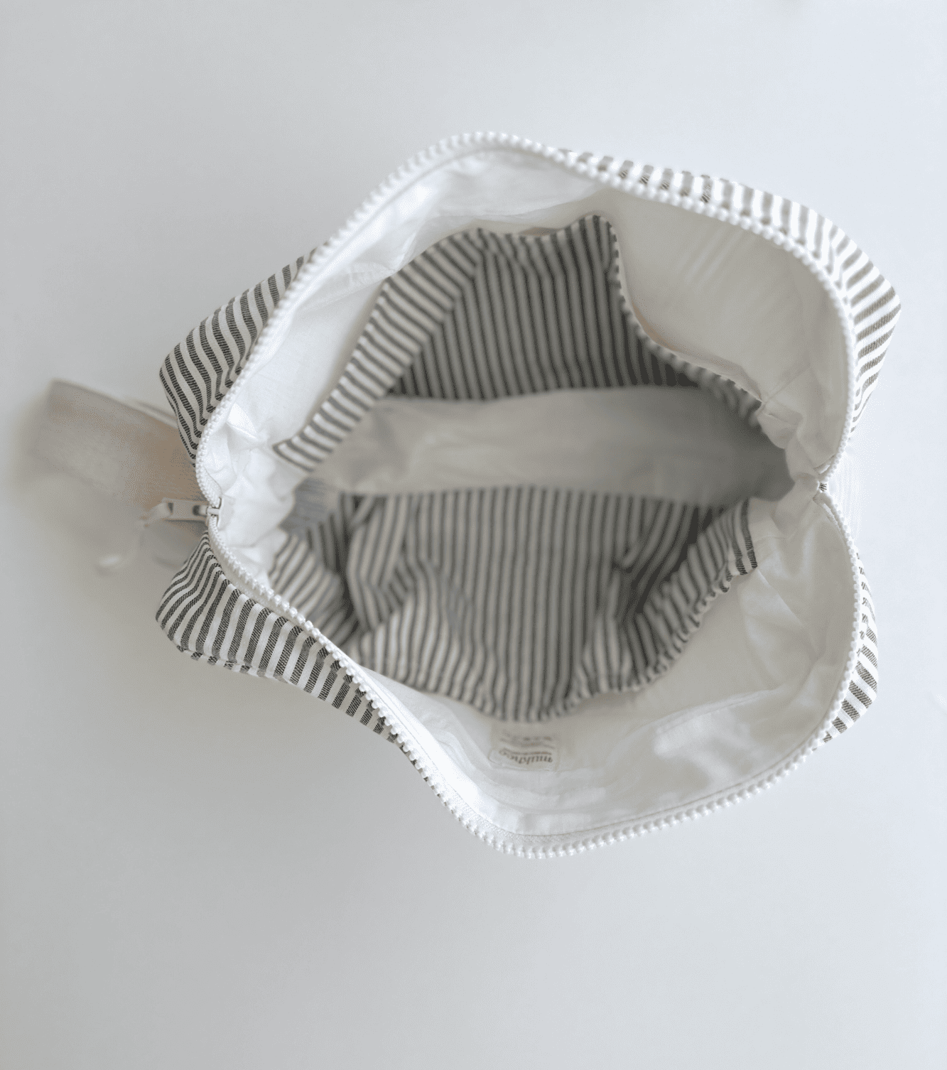 Neceser de algodón orgánico | Balmaseda | Rayas