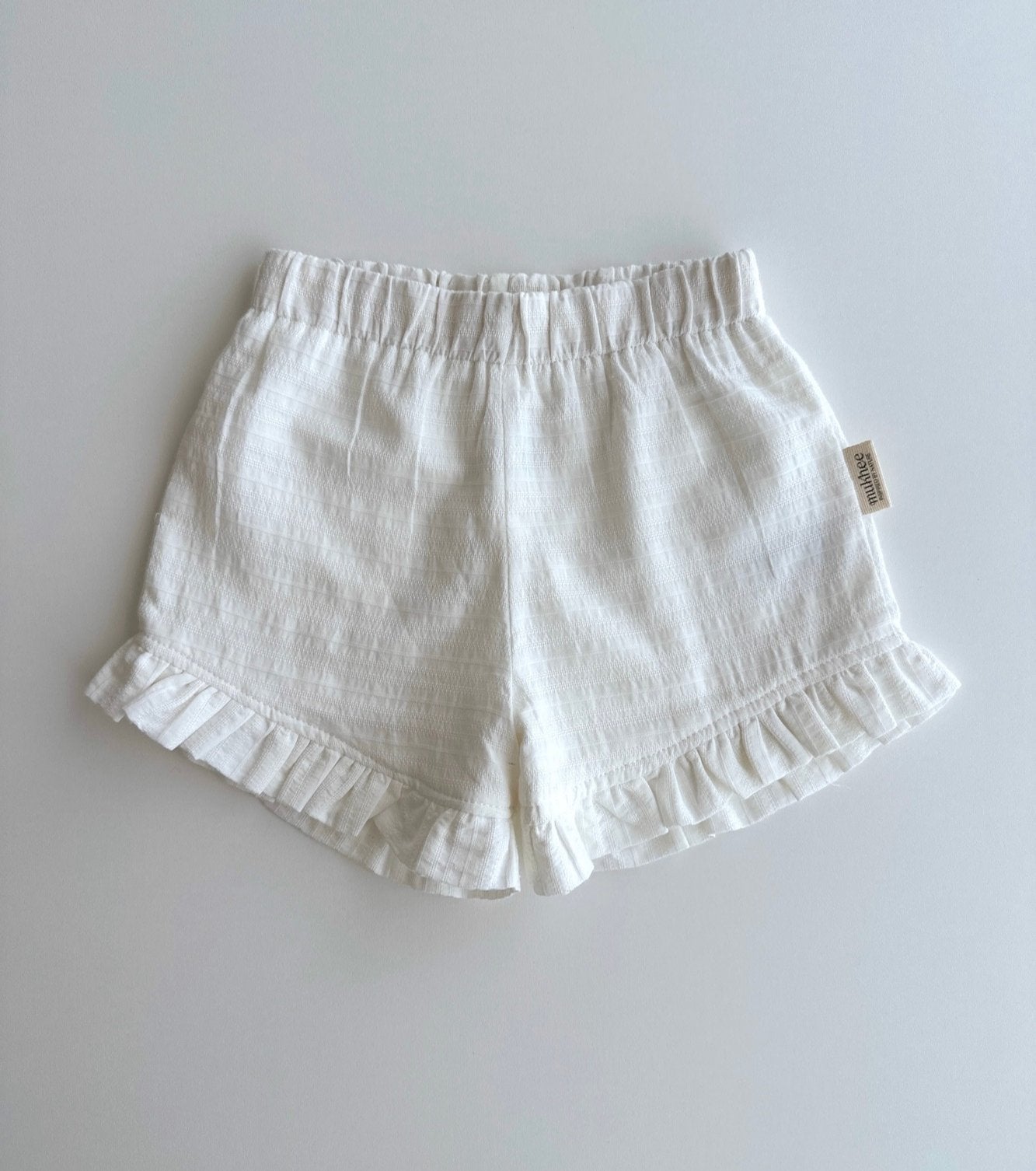 Short volantes | Vejer | Blanco