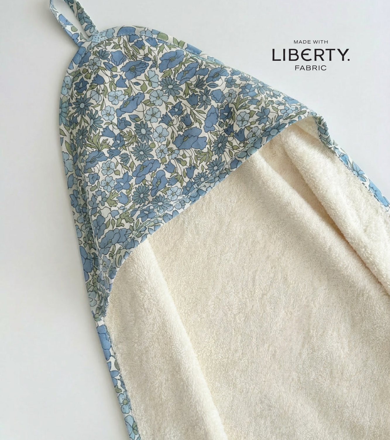 Toalla Capa | Nomeolvides | Flores azul