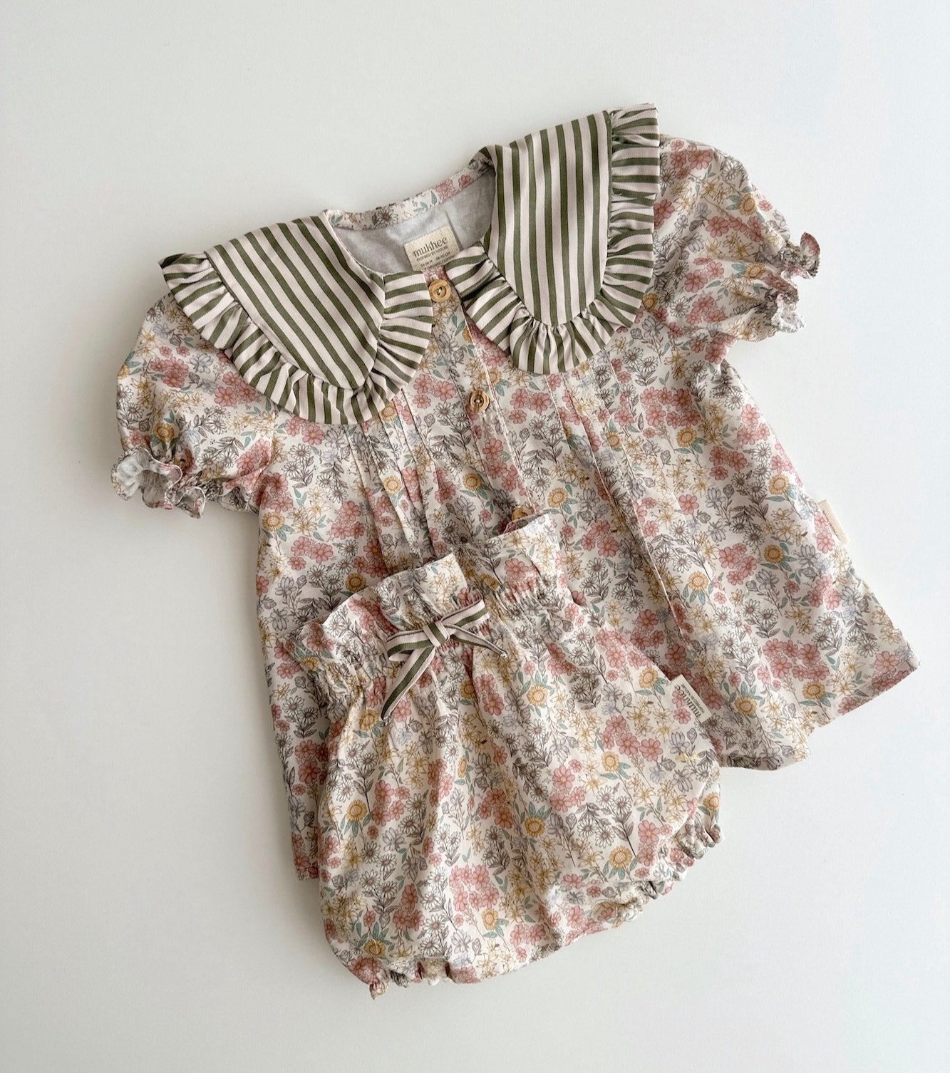 Bombacho alto | Santillana | Rayas y Flores