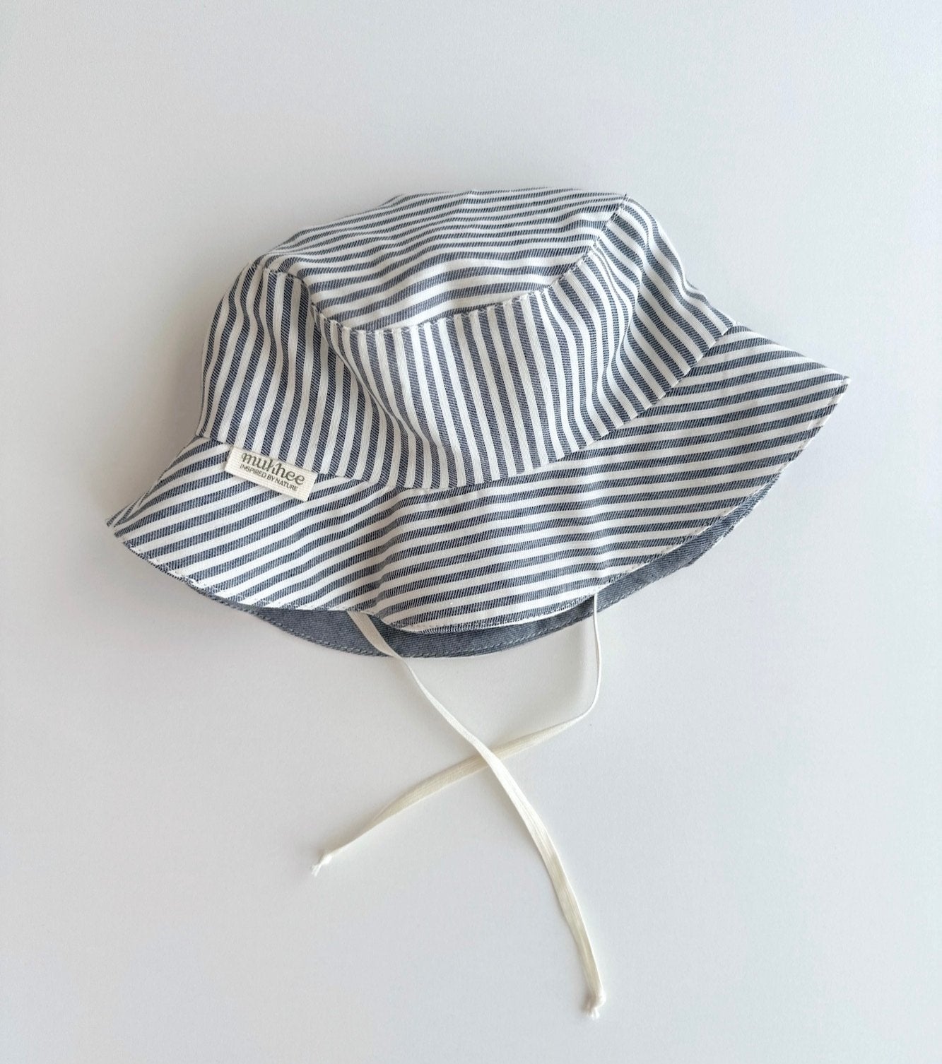 Gorro Bucket | Balmaseda | Denim Rayas