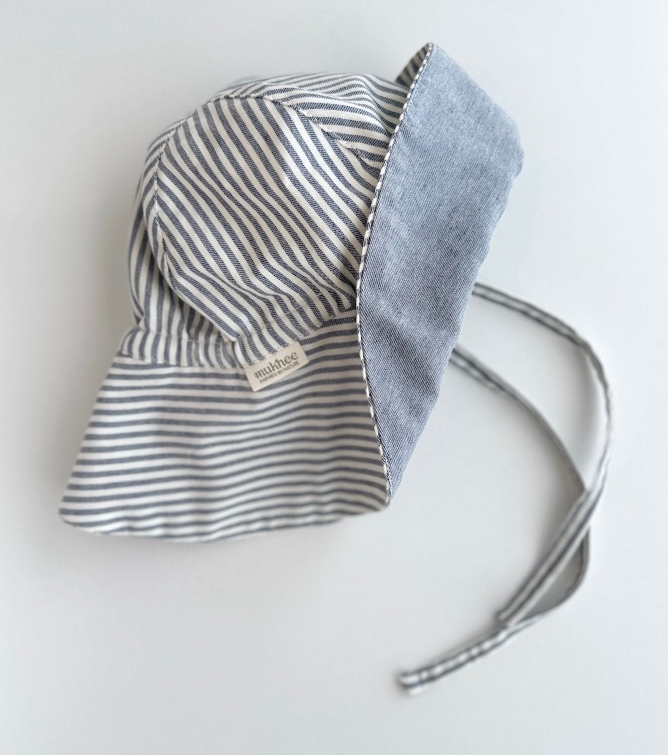 Sombrero ala | Balmaseda | Denim Rayas