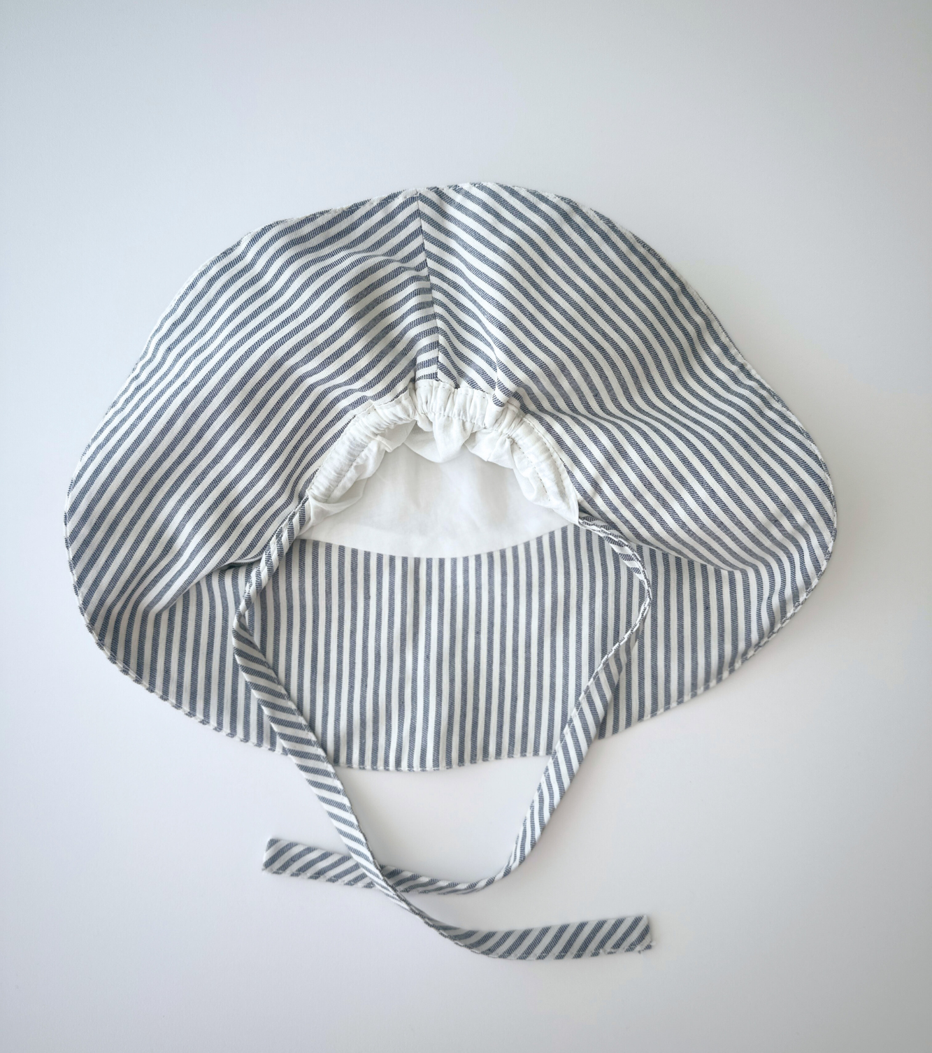Chapeau à bords | Balmaseda | Denim rayé