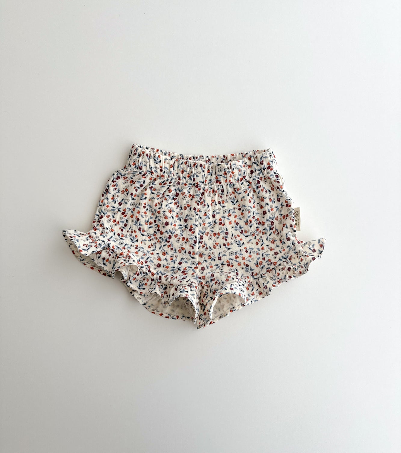 Short en muselina de algodón orgánico | Granada | Flores
