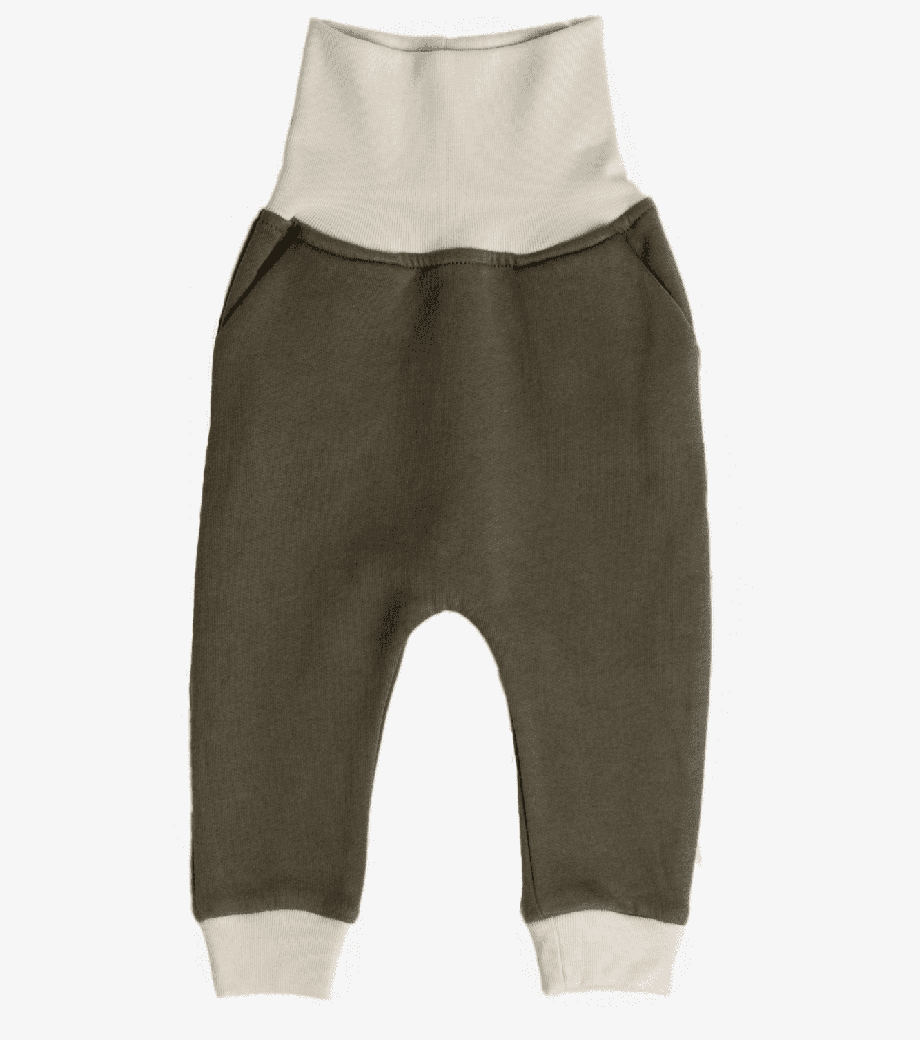 Pantalón de algodón orgánico Tilo | Verde oliva