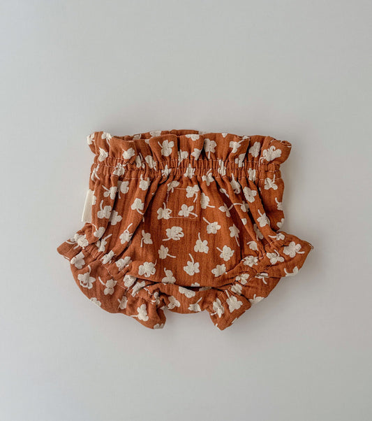 Culetín en muselina de algodón orgánico | Pantín | Caramelo