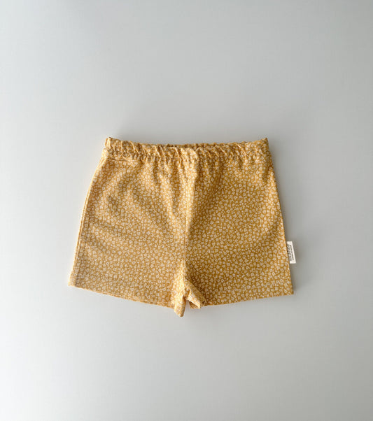 Bermuda en algodón orgánico | Melide | Amarillo