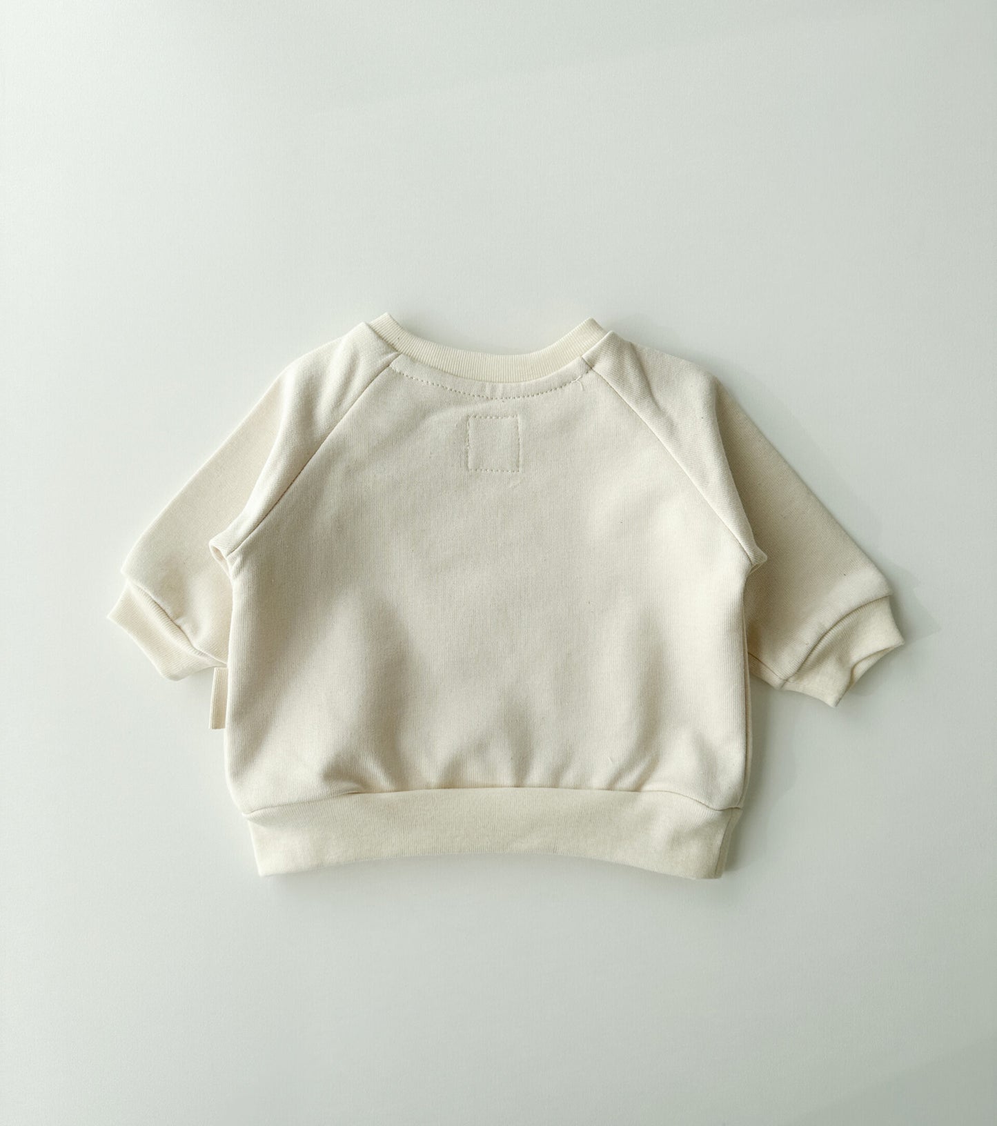 Sudadera de algodón orgánico para bebé | MU | Ecru