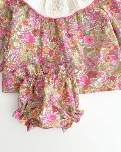 Culotte à fleurs | Noisette | Fleurs
