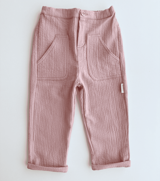 Ruffled pants | Santillana | Stripes and Flowers