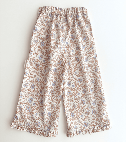 Ruffled pants | Santillana | Stripes and Flowers