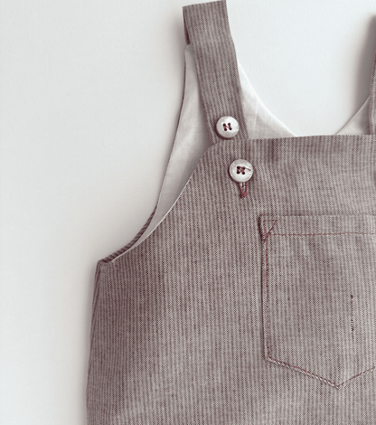 Ranita tirantes | Savia | Rayas Burdeos