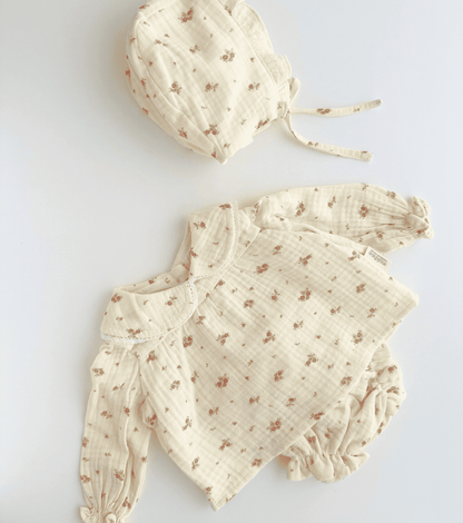 Capota volante | Bruma | Mini flores rosas