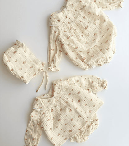 Capota volante | Bruma | Mini flores rosas