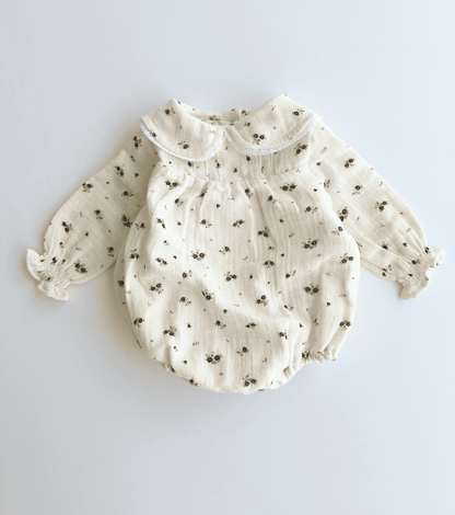 Ranita jaretas cuello bebé | Bruma | Mini flor ceniza