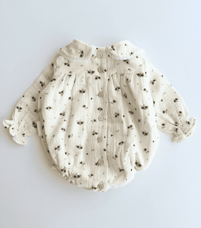 Ranita jaretas cuello bebé | Bruma | Mini flor ceniza