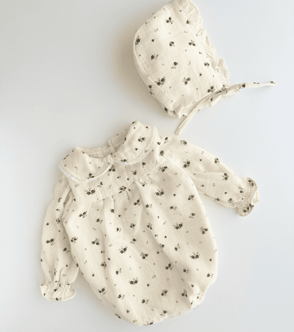 Ranita jaretas cuello bebé | Bruma | Mini flor ceniza