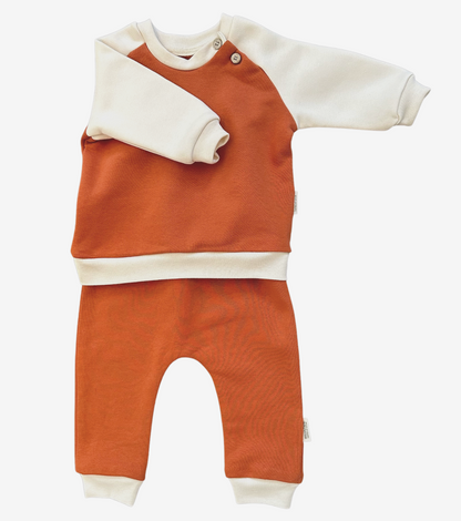 Tilo Organic Cotton Trousers | Clay