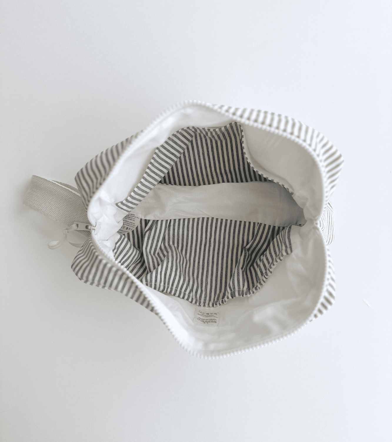 Neceser de algodón orgánico | Balmaseda | Rayas