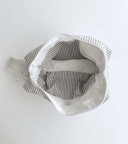 Neceser de algodón orgánico | Balmaseda | Rayas