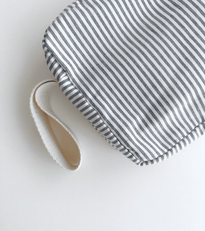 Neceser de algodón orgánico | Balmaseda | Rayas