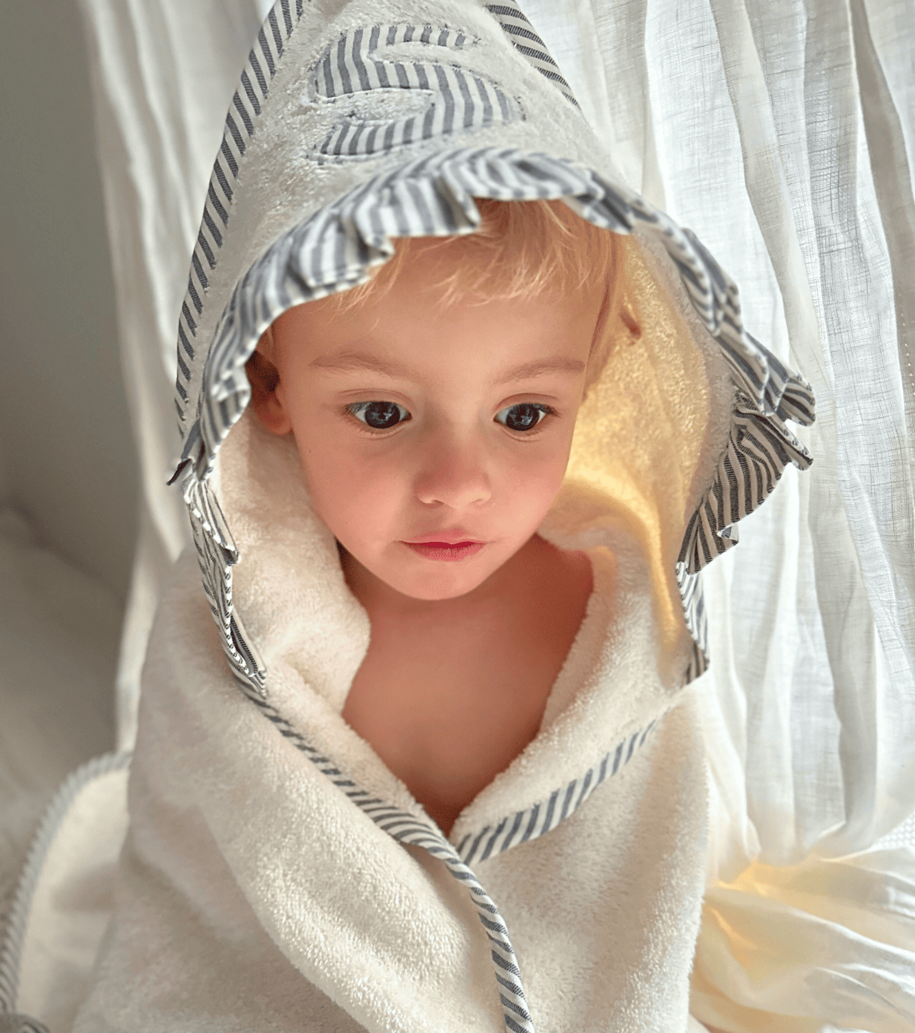 Toalla Capa Personalizada | Balmaseda | Rayas