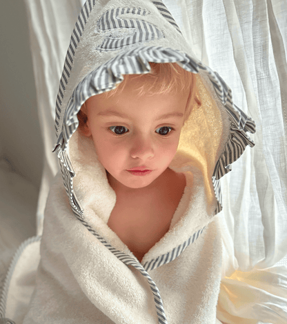 Toalla Capa Personalizada | Balmaseda | Rayas