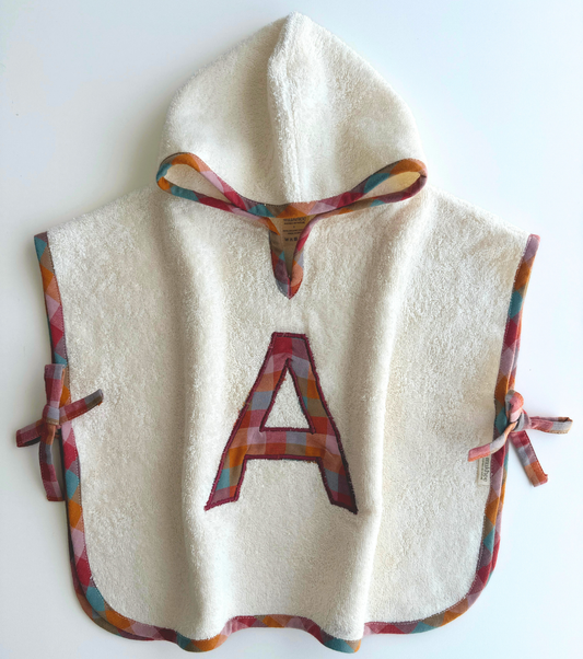 Poncho toalla Personalizado | Corteza | Cuadros