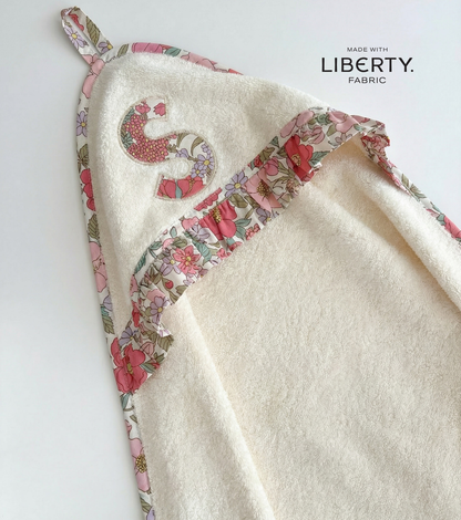 Toalla Capa Personalizada | Buganvilla | Flores rosa