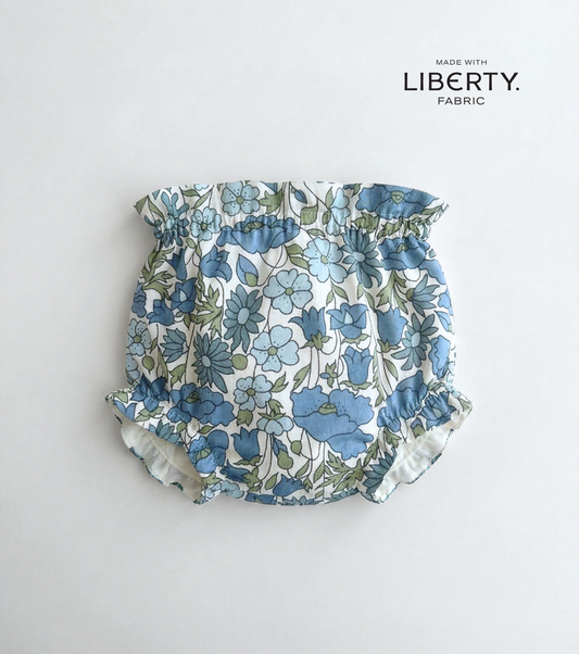 Blue floral bikini bottom | Forget-me-nots | Flowers