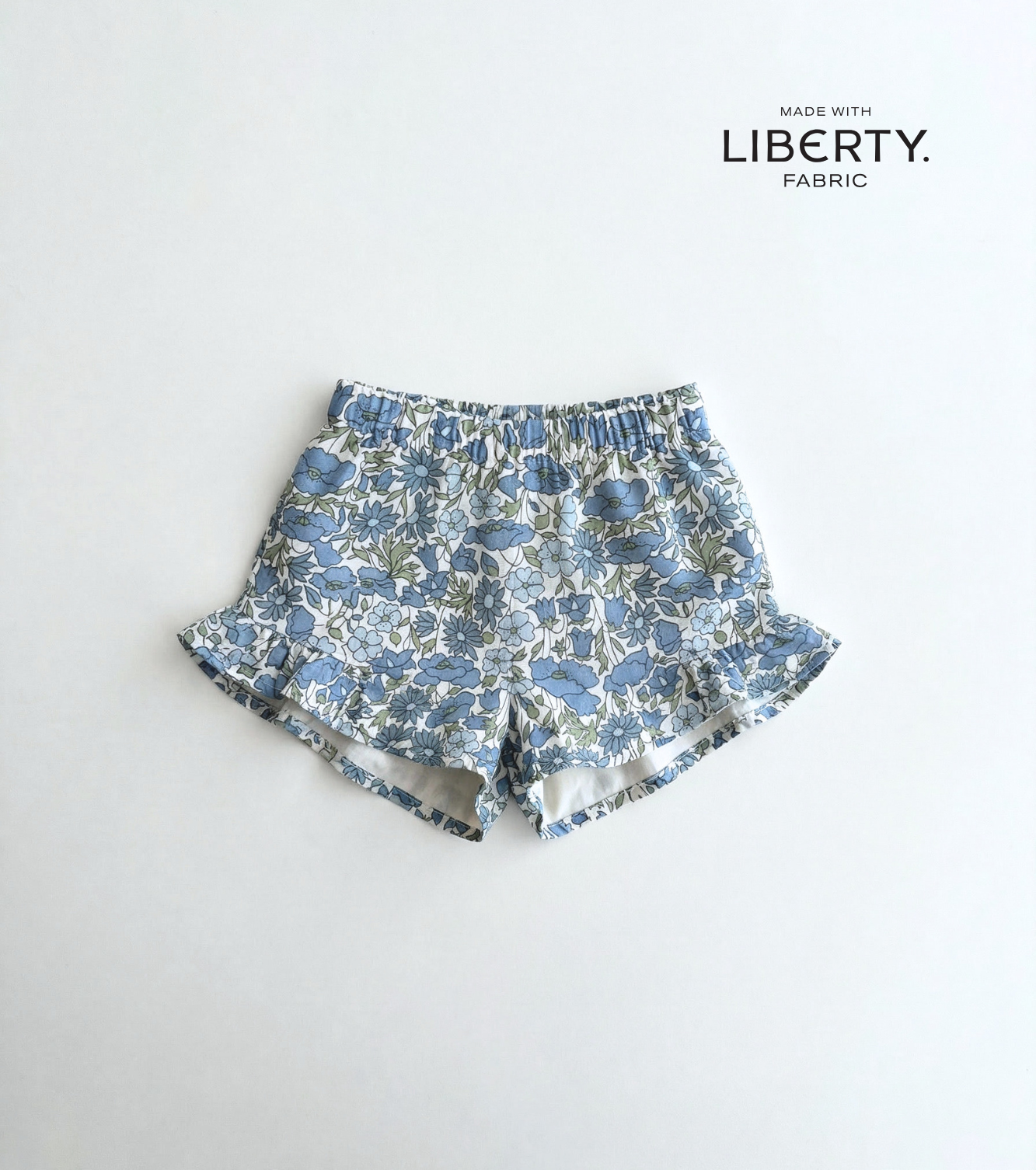 Short à volants | Myosotis | Fleurs