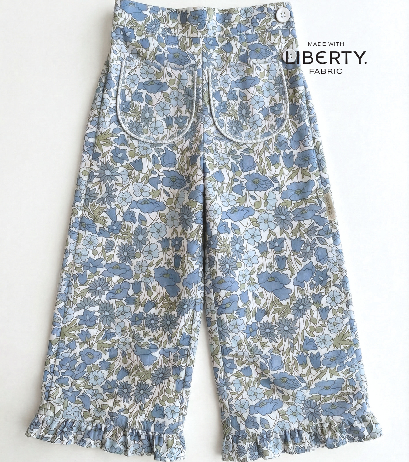 Pantalón volantes | Nomeolvides | Flores