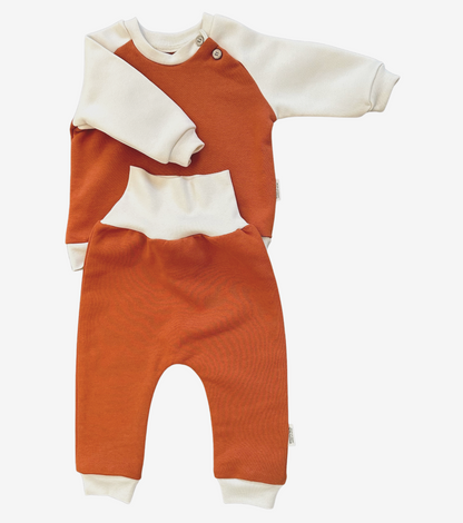 Tilo Organic Cotton Trousers | Clay