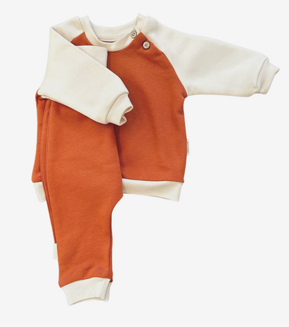 Tilo Organic Cotton Trousers | Clay