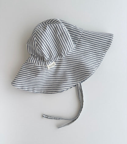 Sombrero ala | Balmaseda | Denim Rayas