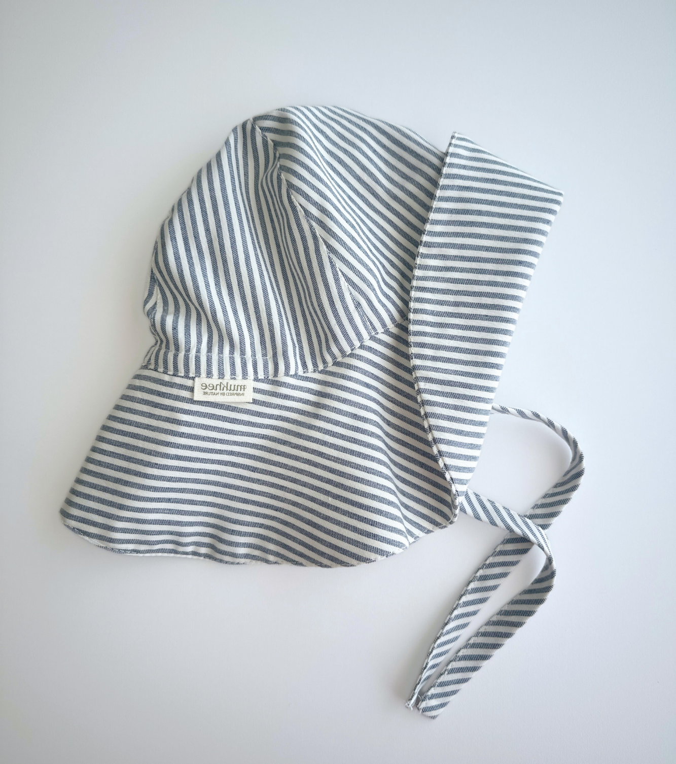 Chapeau à bords | Balmaseda | Denim rayé