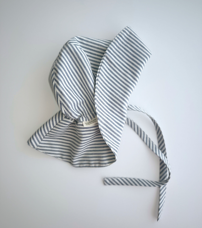 Chapeau à bords | Balmaseda | Denim rayé