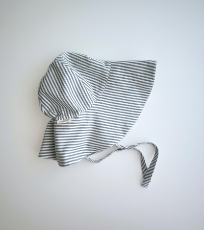 Chapeau à bords | Balmaseda | Denim rayé
