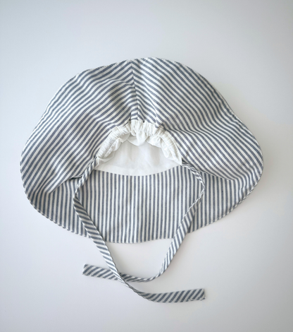 Chapeau à bords | Balmaseda | Denim rayé