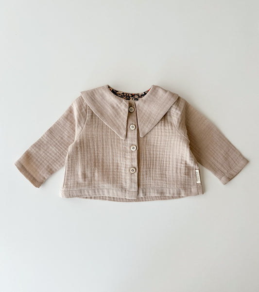 Camisa en bambula de algodón orgánico | Pensamiento | Topo