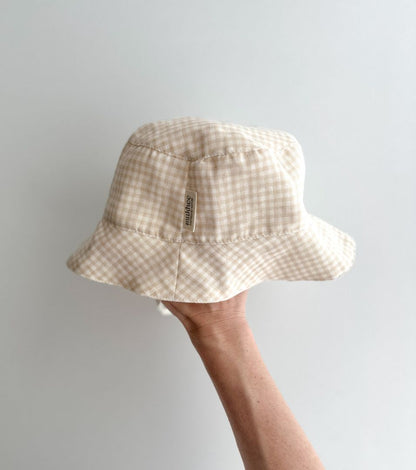 Organic cotton muslin hat | Calendula | Vichy