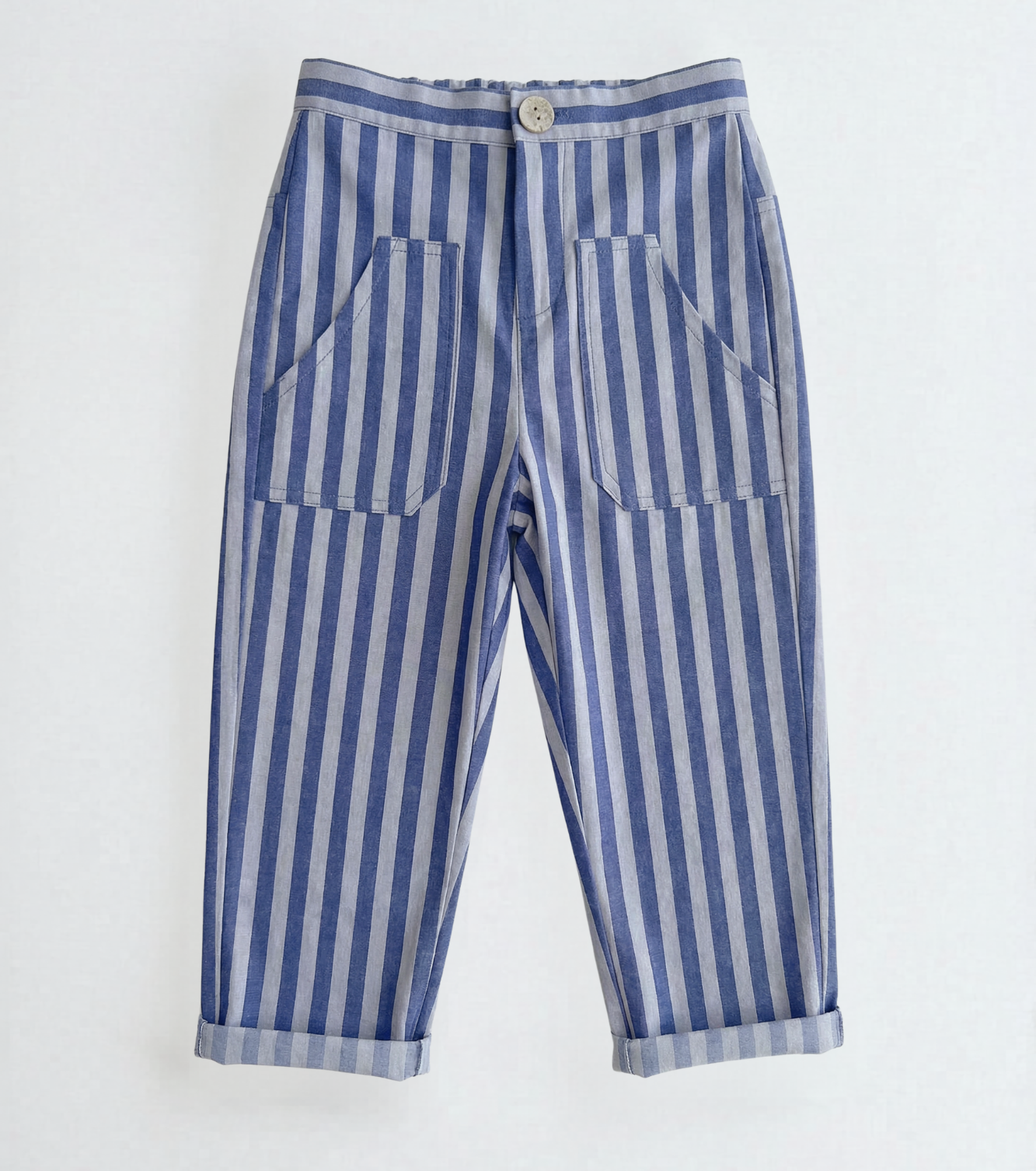 Pantalón baggy | Marea Azul | Rayas azules