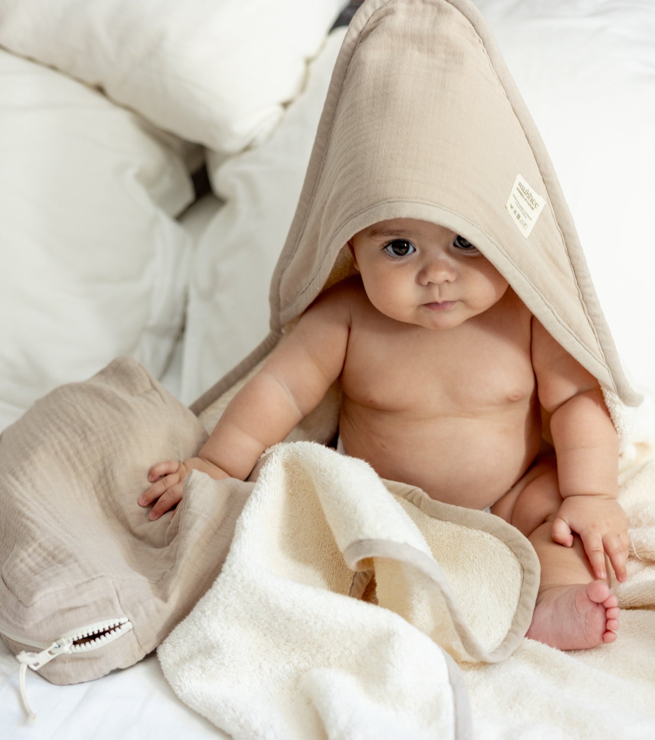 Organic cotton cape towel | Various colors